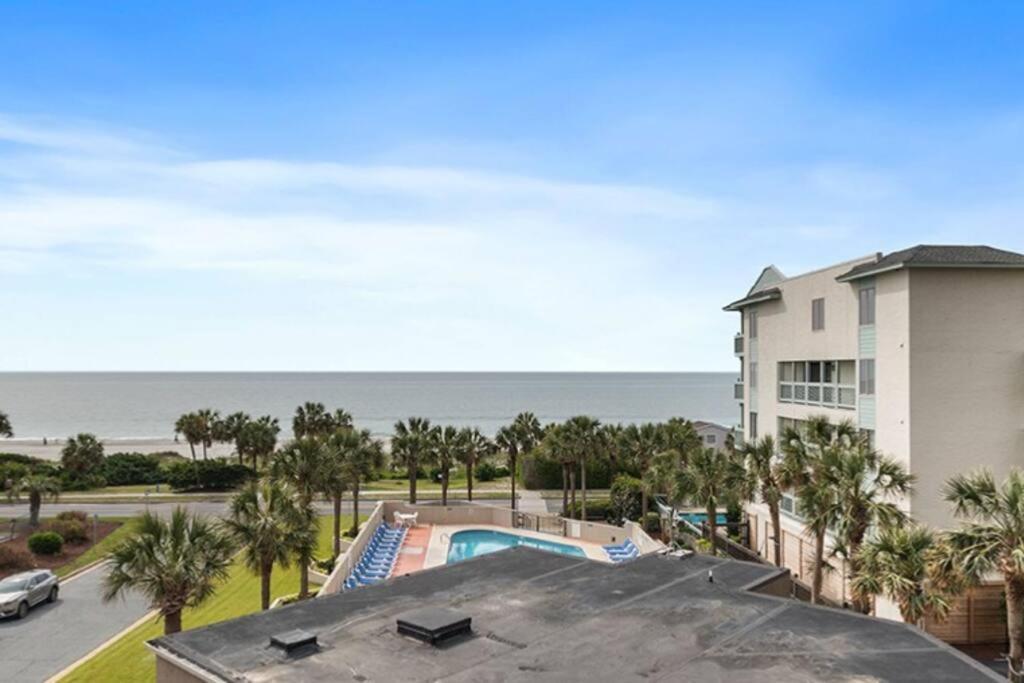 Cabana Palms - Oceanfront Renovated King Bed Sauna Мертл-Біч Екстер'єр фото