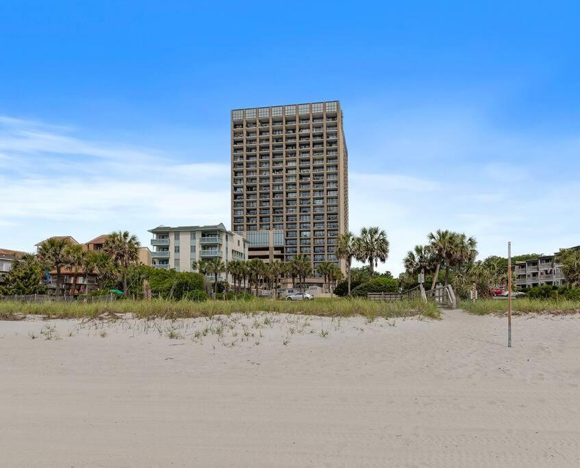 Cabana Palms - Oceanfront Renovated King Bed Sauna Мертл-Біч Екстер'єр фото
